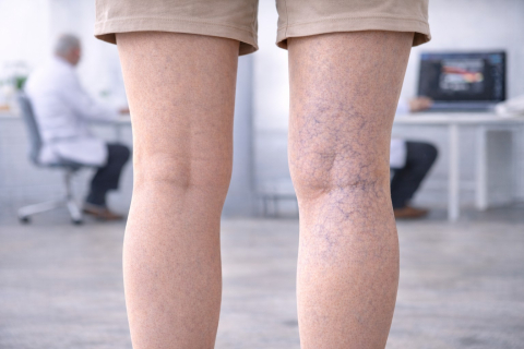 Почему варикоз часто начинается с одной ноги