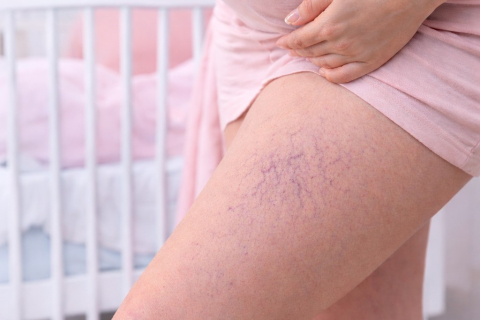 Почему появляются сосудистые сетки после беременности